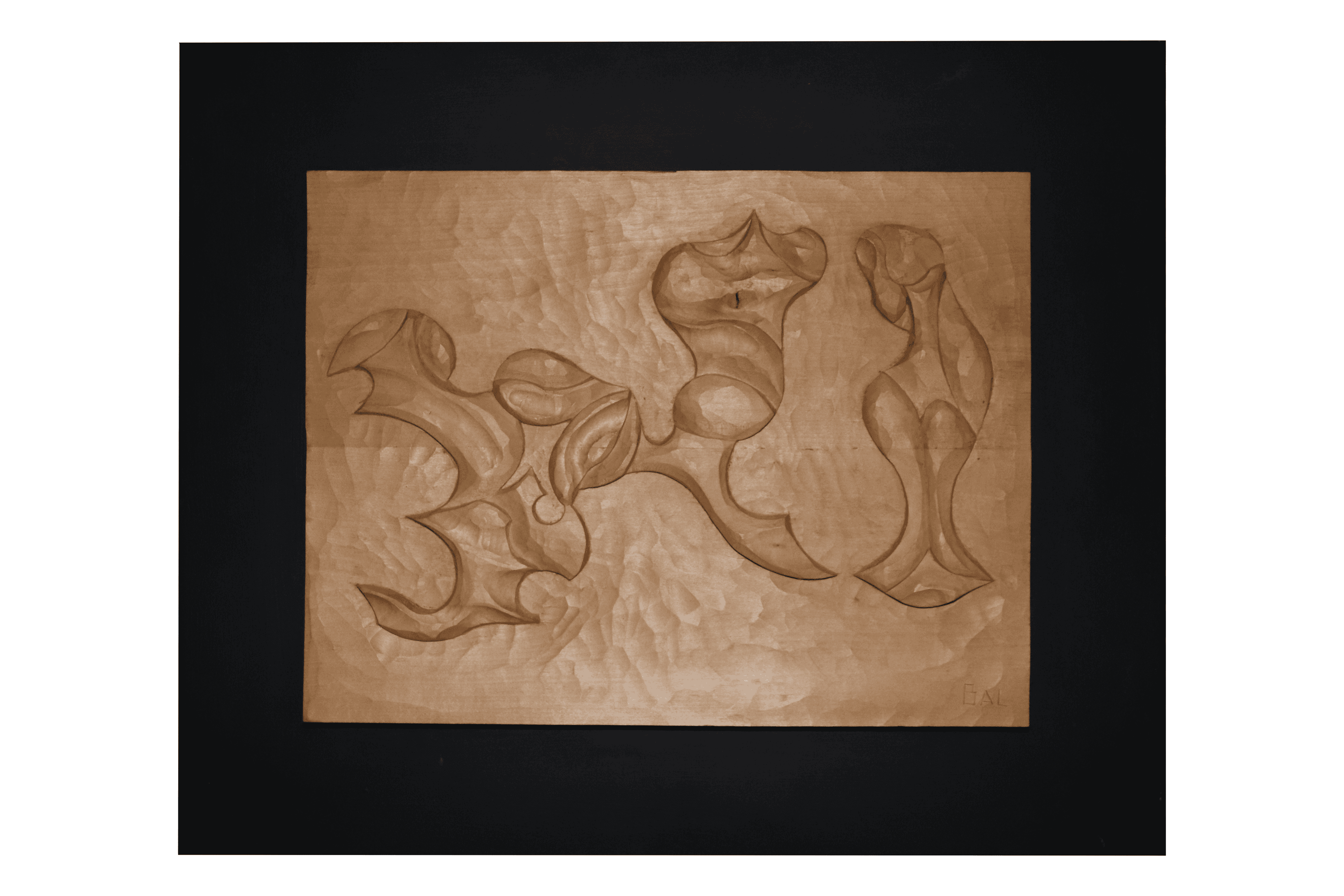 Nocturne Original bas-relief